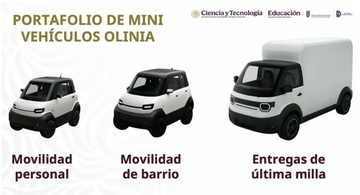 Proyecto Olinia: con tres modelos, el gobierno llegará al mercado de autos eléctricos